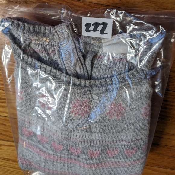 H&M girls sweater long sleeve 12-18 mo grey pink winter warm top kids designer - Picture 11 of 11